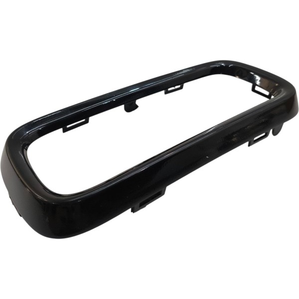 Moldura Grade Dianteiro Renegade 2015 A 2020 Black Piano Black Piano Brilhante