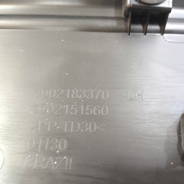 Friso Porta Dianteira Esquerda Fiat Toro 2016 2017 A 2025 Preto