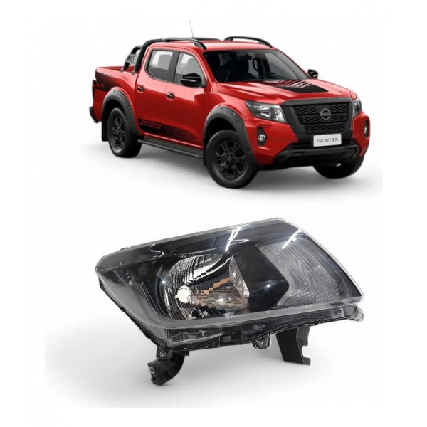 Farol Direito Nissan Frontier 2017 2018 2019 A 2021 Elétrico Direito/passageiro