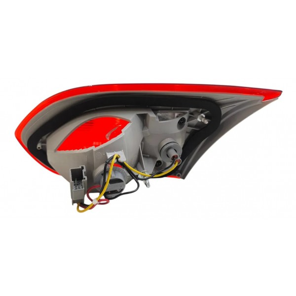 Lanterna Esquerda Tampa Traseira Focus Sedan 2016 2017 2018 Esquerdo/motorista Vermelho