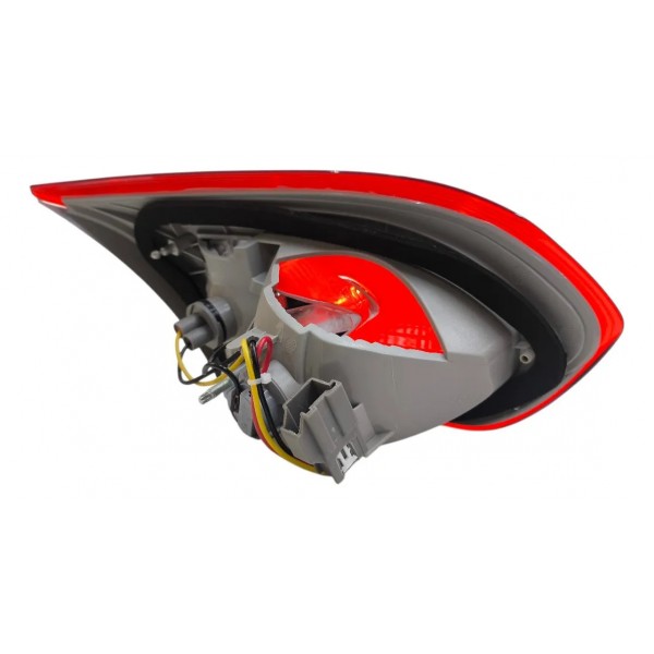 Lanterna Direita Tampa Traseira Focus Sedan 2016 2017 2018 Direito/passageiro Vermelho