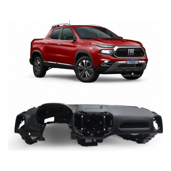 Capa Painel Interior Fiat Toro 2020 2021 2022 2023 Freedom Preto Original