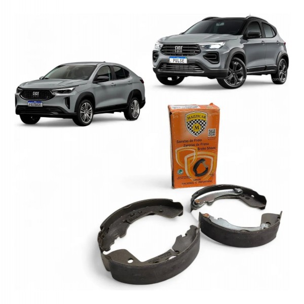 Sapata Freio Traseiro Pulse Fastback 1.0 1.3 Turbo 2023 2024