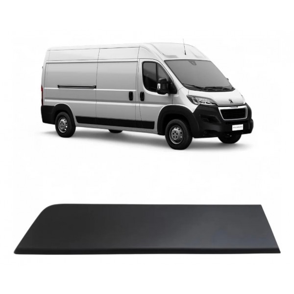 Friso Porta Traseira Esquerda Boxer Ducato Jumper 2018 2025 Preto