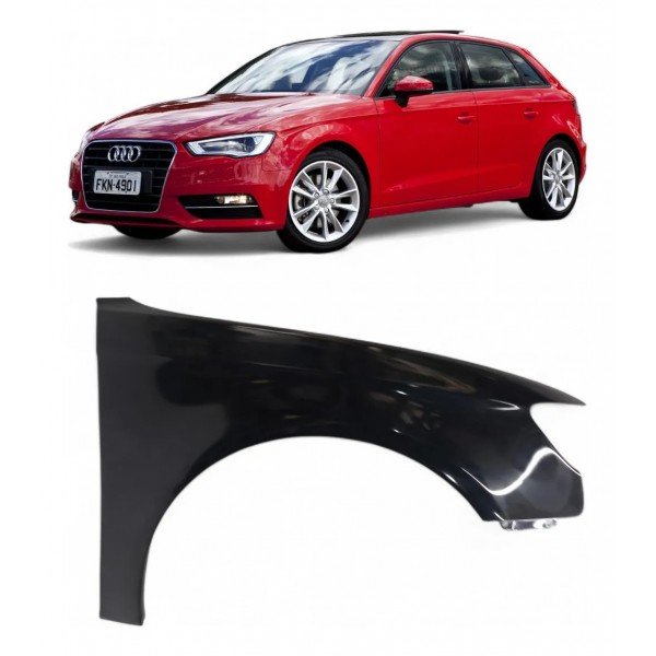 Paralama Direito Audi A3 Sportback 2014 2015 Alumínio Hatch