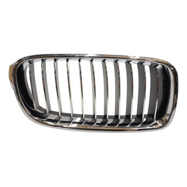 Grade Direita Cromada Bmw 320i 328i 2013 2014 2015 2016 F30 Cromado Brilhante