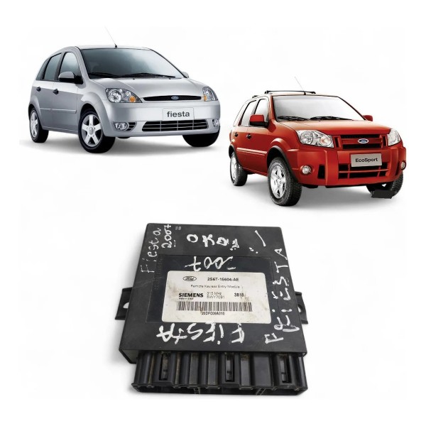 Módulo Conforto Vídro Alarme Ford Fiesta Ecosport 2003 2013