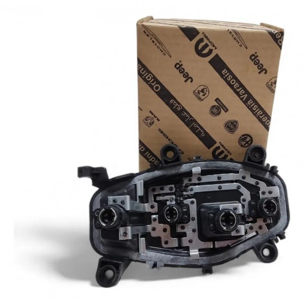 Circuito Soquete Lâmpada Lanterna Fiat Strada 2021 2022 2023 Esquerdo Preto