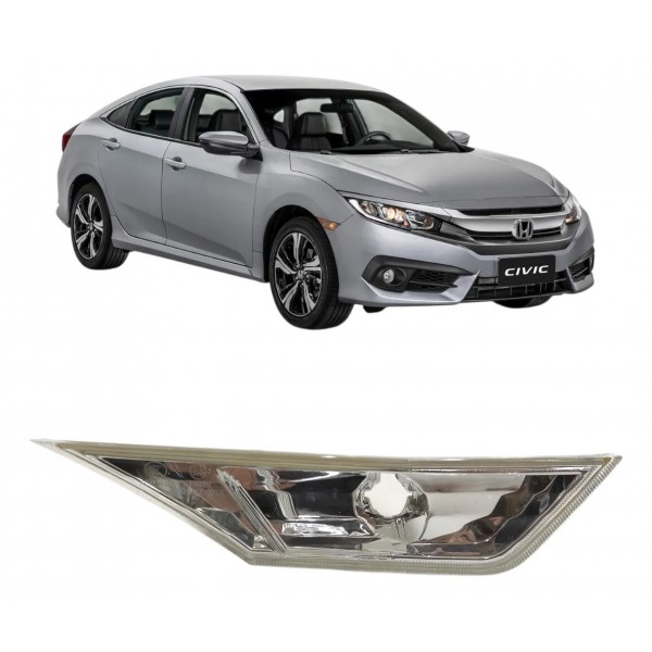 Lanterna Pisca Direito Paralama Honda Civic G10 2017 A 2020 Direito Cristal