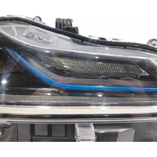 Farol Direito Corolla Híbrido Friso Azul 2020 2021 2022 Led Direito/passageiro