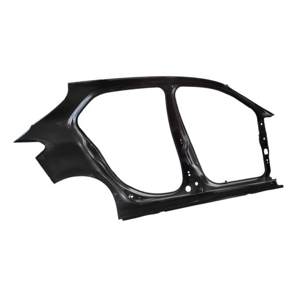 Lateral Esquerda Completa Fiat Argo 2018 2019 2020 A 2025 Preto