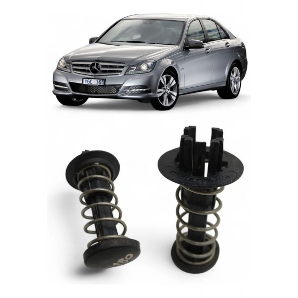 Mola Batente Capo Dianteiro Mercedes C180 C200 C300 W204 Preto