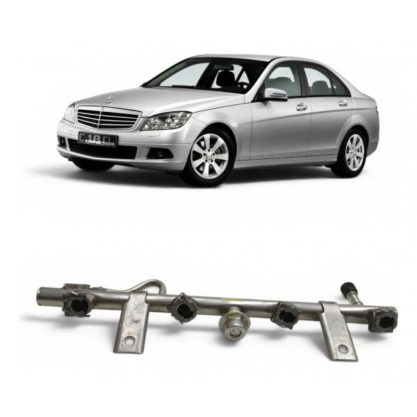 Flauta Bico Injetor Mercedes C180 C200 Kompressor 2008 2011