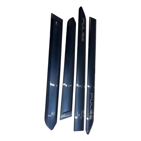 Kit Friso Porta Fiat Pulse 2021 2022 2023 2024 Azul Metálico Azul