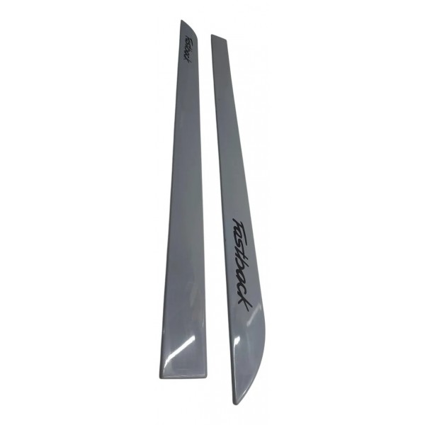 Kit Friso Dianteiro Fiat Fastback 2022 2023 2024 Cinza Cinza