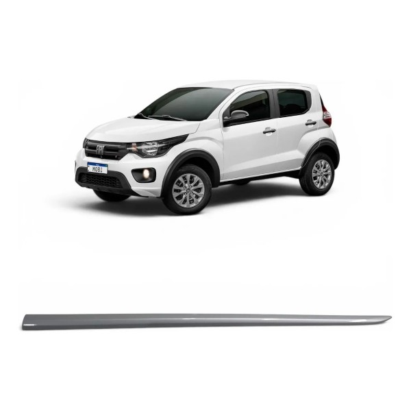 Friso Porta Traseira Direita Fiat Mobi 2016 2017 2018 A 2025 Cinza