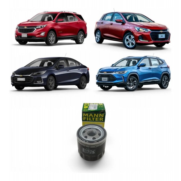 Filtro Óleo Cruze Onix Equinox Tracker 2020 2021 2022 A 2024