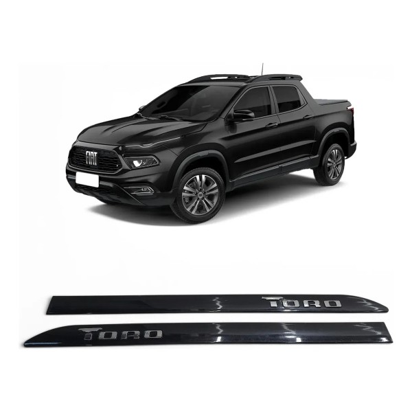 Kit Friso Dianteiro Fiat Toro 2016 2017 2018 2019 A 2024 Preto