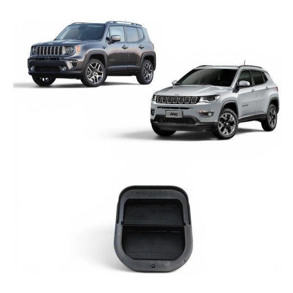 Moldura Grade Saída Ar Jeep Compass Renegade 2018 A 2022