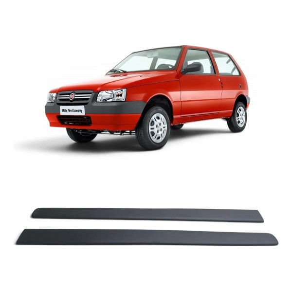 Kit Friso Dianteiro Porta Uno 2011 2012 2013 2014 Cinza Preto