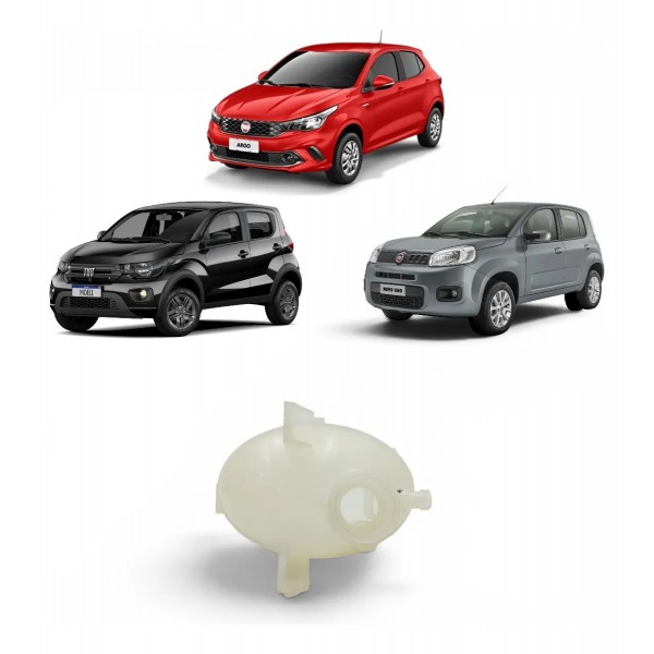 Reservatório Água Radiador Fiat Mobi Uno Argo 2016 A 2024
