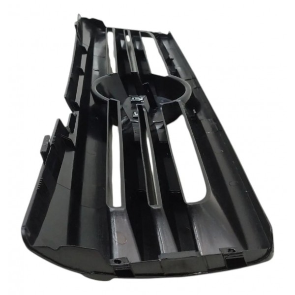 Grade Parachoque Dianteira Fiat Fiorino Uno 2006 2007 A 2013 Preto Brilhante