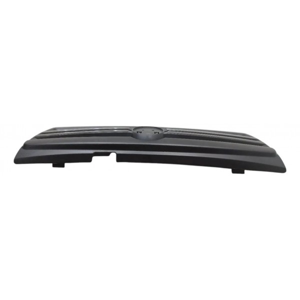 Grade Parachoque Dianteira Fiat Fiorino Uno 2006 2007 A 2013 Preto Brilhante