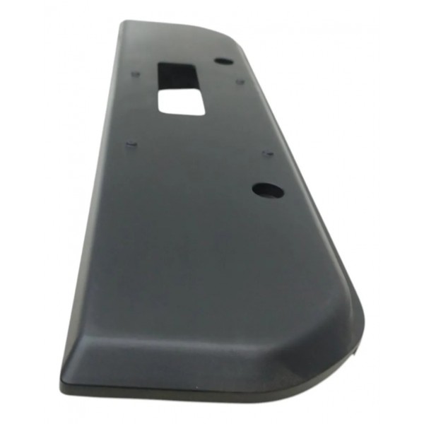 Suporte Moldura Placa Fiat Strada 2013 2014 2015 A 2018 Preto