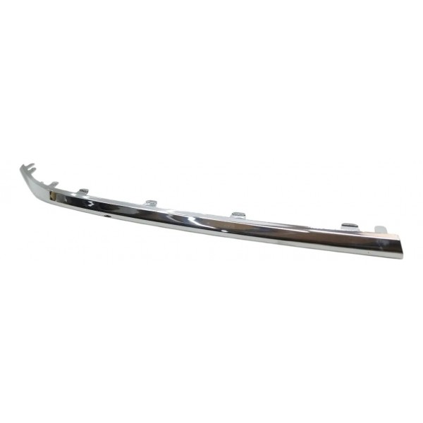 Friso Inferior Grade Dianteira Fiat Toro 2022 2023 2024 Cromado Brilhante