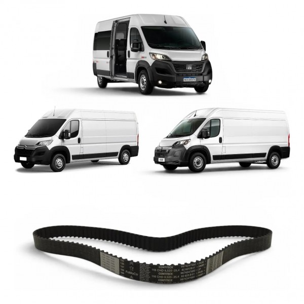 Correia Alternador Ducato Boxer Jumper 2022 2023 2024