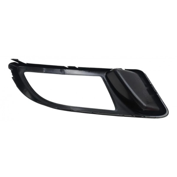Moldura Farol Milha Esquerda Fiat Bravo 2011 2012 A 2015 Preto Esquerdo