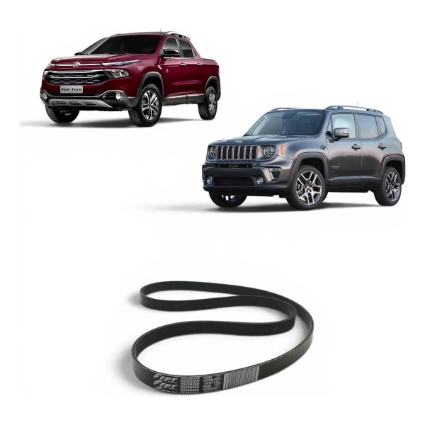 Correia Alternador Fiat Toro Renegade 1.8 Flex 2016 A 2021