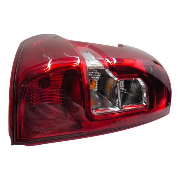 Lanterna Direita Fiat Titano 2025 Cristal Sem Led Com Detalh Direito/passageiro Vermelho