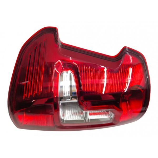 Lanterna Direita Fiat Titano 2025 Cristal Sem Led Com Detalh Direito/passageiro Vermelho