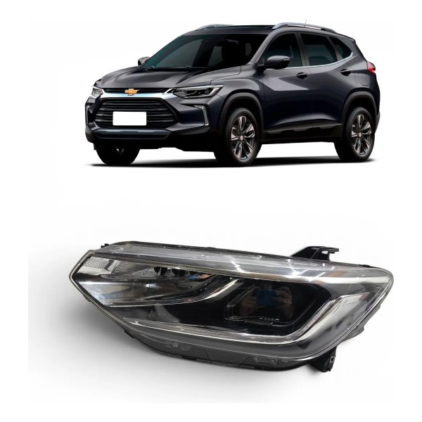 Farol Esquerdo Chevrolet Tracker 2025 2026 Full Led Esquerdo/motorista