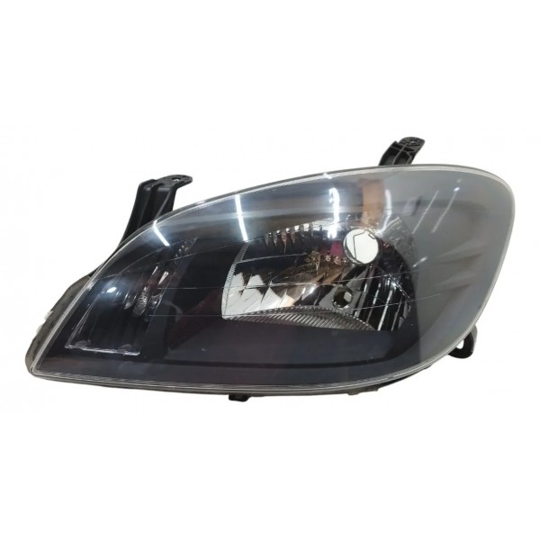 Farol Esquerdo Máscara Negra Gm Celta Prisma 2007 A 2014 Esquerdo/motorista