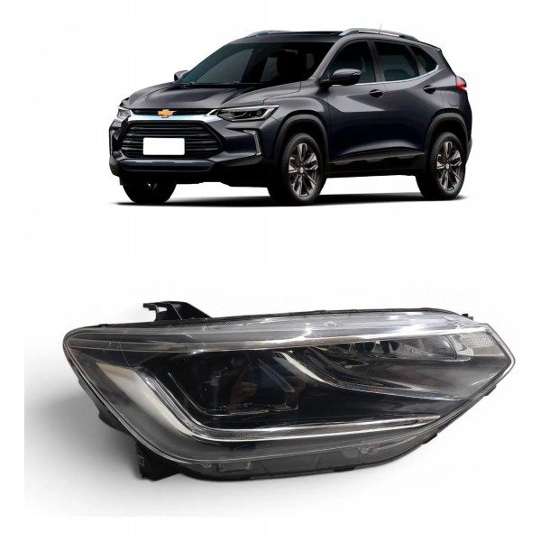 Farol Direito Chevrolet Tracker 2025 2026 Full Led Direito/passageiro
