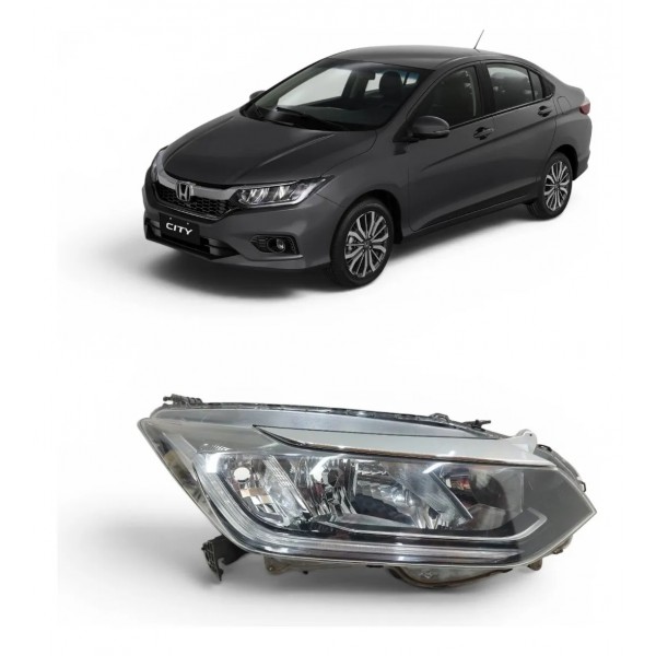 Farol Direito Honda City 2018 2019 2020 Direito/passageiro