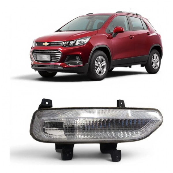 Farol Auxiliar Milha Drl Direito Gm Tracker 2017 2018 2019 Cristal