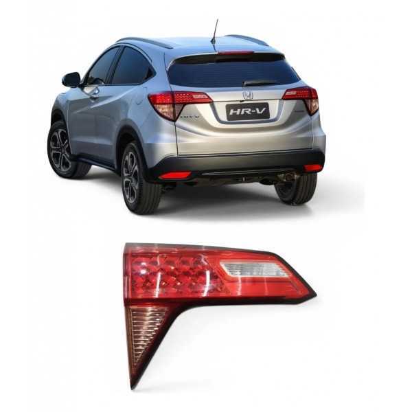 Lanterna Traseira Esquerda Hrv 2015 2016 2017 2018 Esquerdo/motorista Vermelho