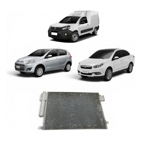 Condensador Grand Siena Fiorino Palio 2012 2013 2014 A 2024