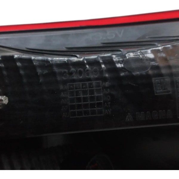 Lanterna Traseira Esquerda Gm Onix Sedan 2020 2021 A 2023 Esquerdo/motorista Vermelho