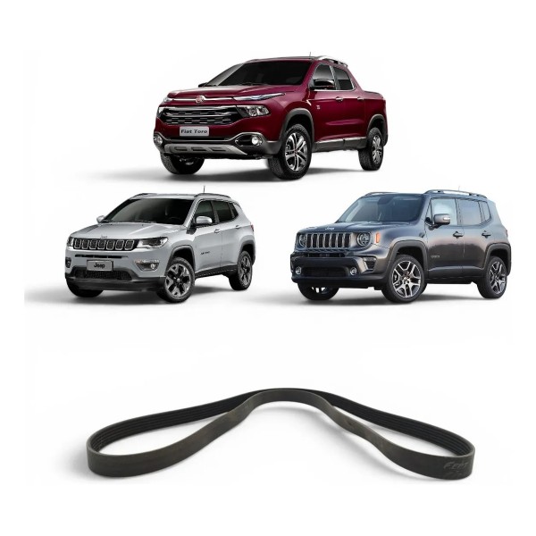 Correia Alternador Toro Renegade Compass Diesel 2.0
