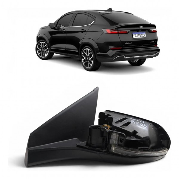 Espelho Retrovisor Esquerdo Fiat Pulse Fastback 2022 A 2025