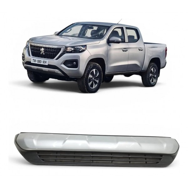 Moldura Inferior Spoiler Fiat Titano 2024 2025 2026 Prateado