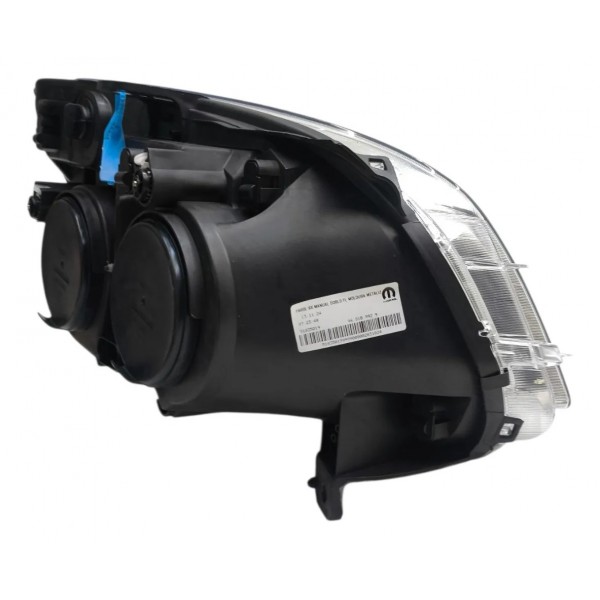 Farol Esquerdo Fiat Doblo 2010 2011 2012 2013 A 2020 Cromado Esquerdo/motorista