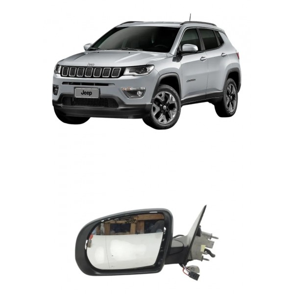 Retrovisor Esquerdo Pisca Jeep Compass 2016 2017 2018 A 2021