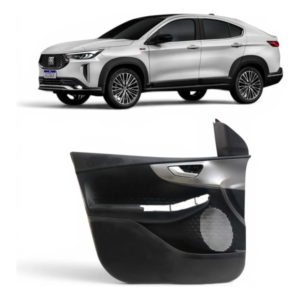 Forro Dianteira Esquerda Fiat Fastback 2023 2024 2025 Preto