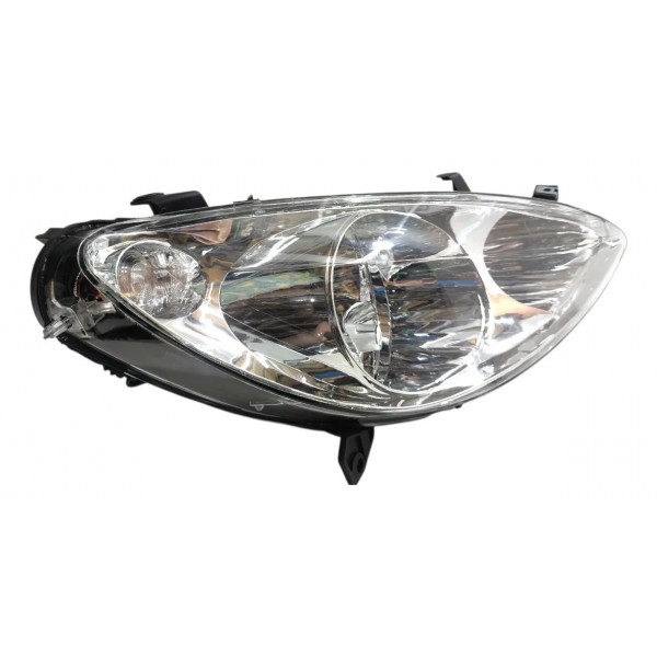 Farol Direito Peugeot 307 2003 A 2007 Com Detalhe Paralelo Direito/passageiro