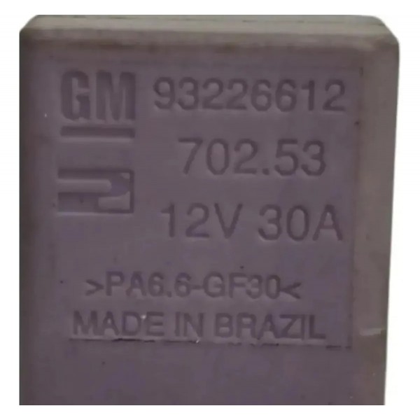 Rele Auxiliar Farol Gm Celta Cobalt Corsa Onix Spin 12v